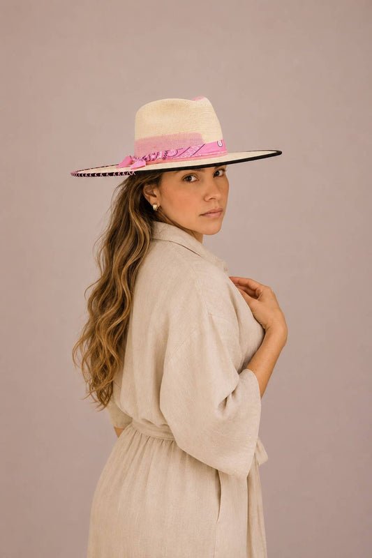 Glory Straw Indiana Crown Hat - Luxe EQ