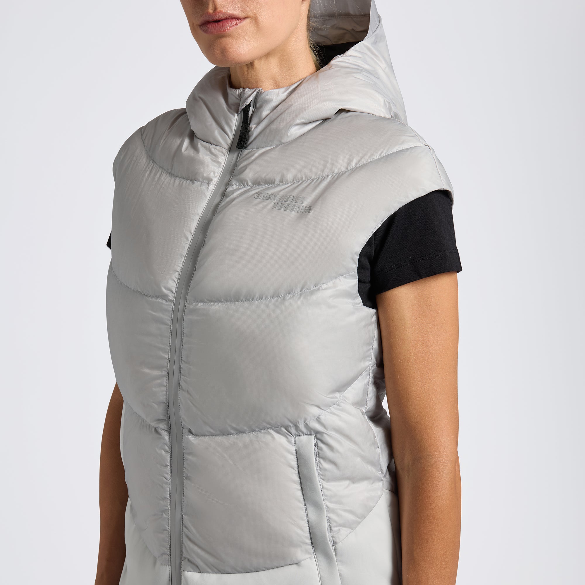 Spring Vest Ridning Cavalleria Toscana Down Spring Vest GLD303 – Luxe EQ
