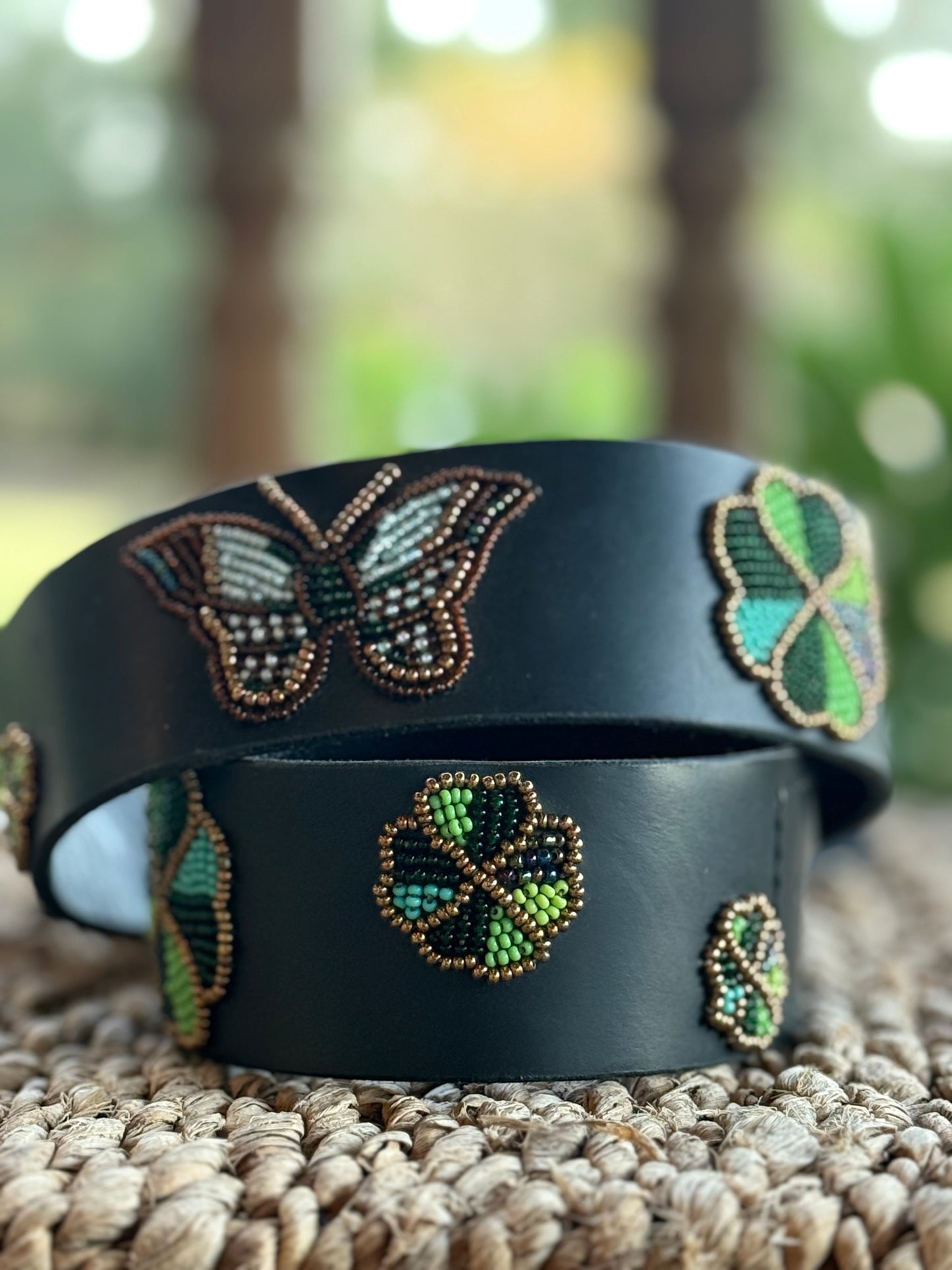 Zinj By Luxe EQ Size Medium Beaded Belts A-M