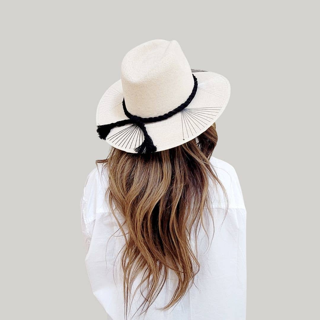 Maggie Straw Indiana Crown Hat - Luxe EQ