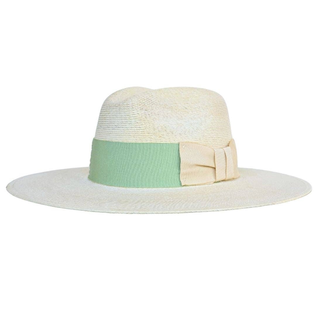 Gemma Straw Indiana Crown Hat - Luxe EQ