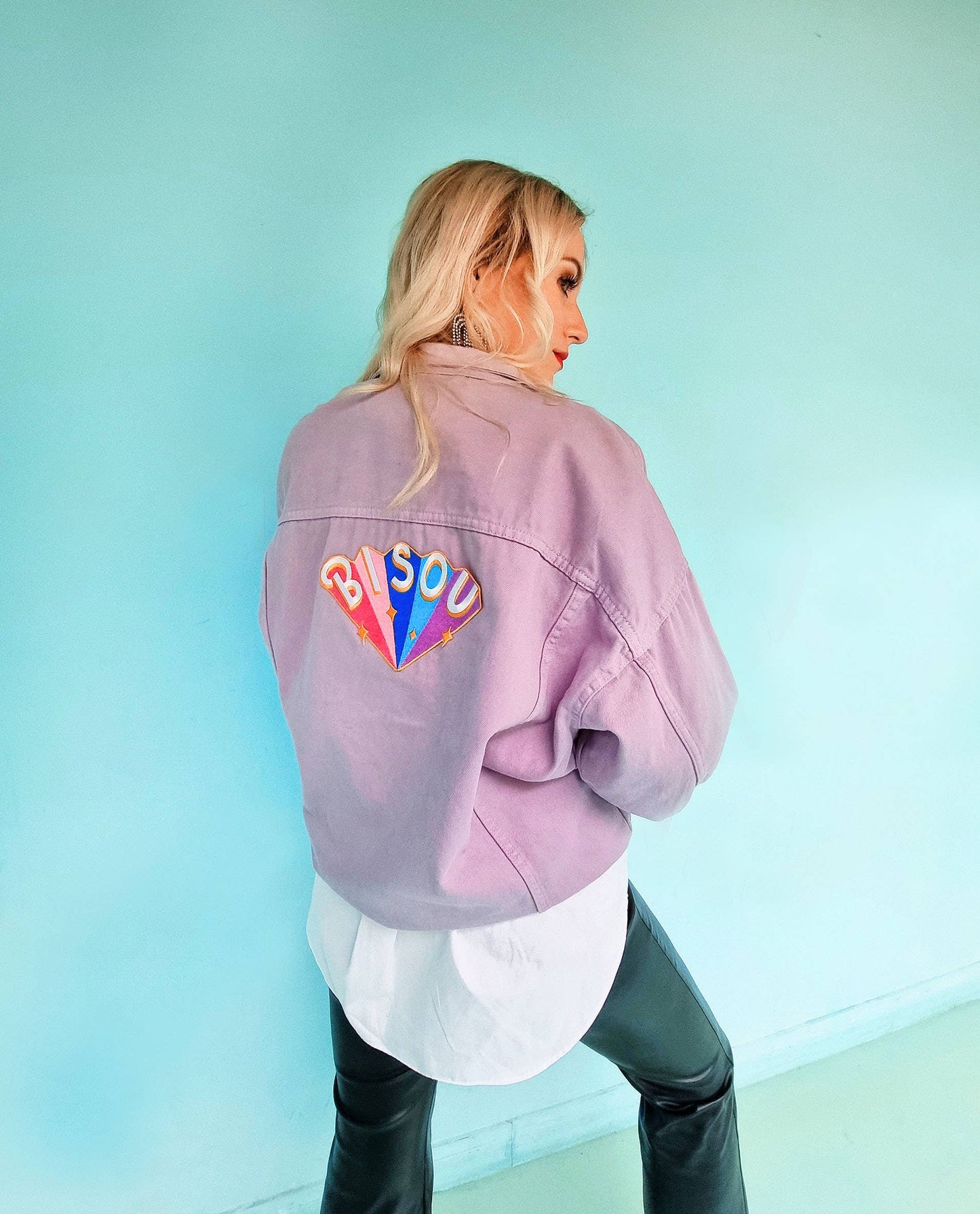 Iron-On Patch Kiss