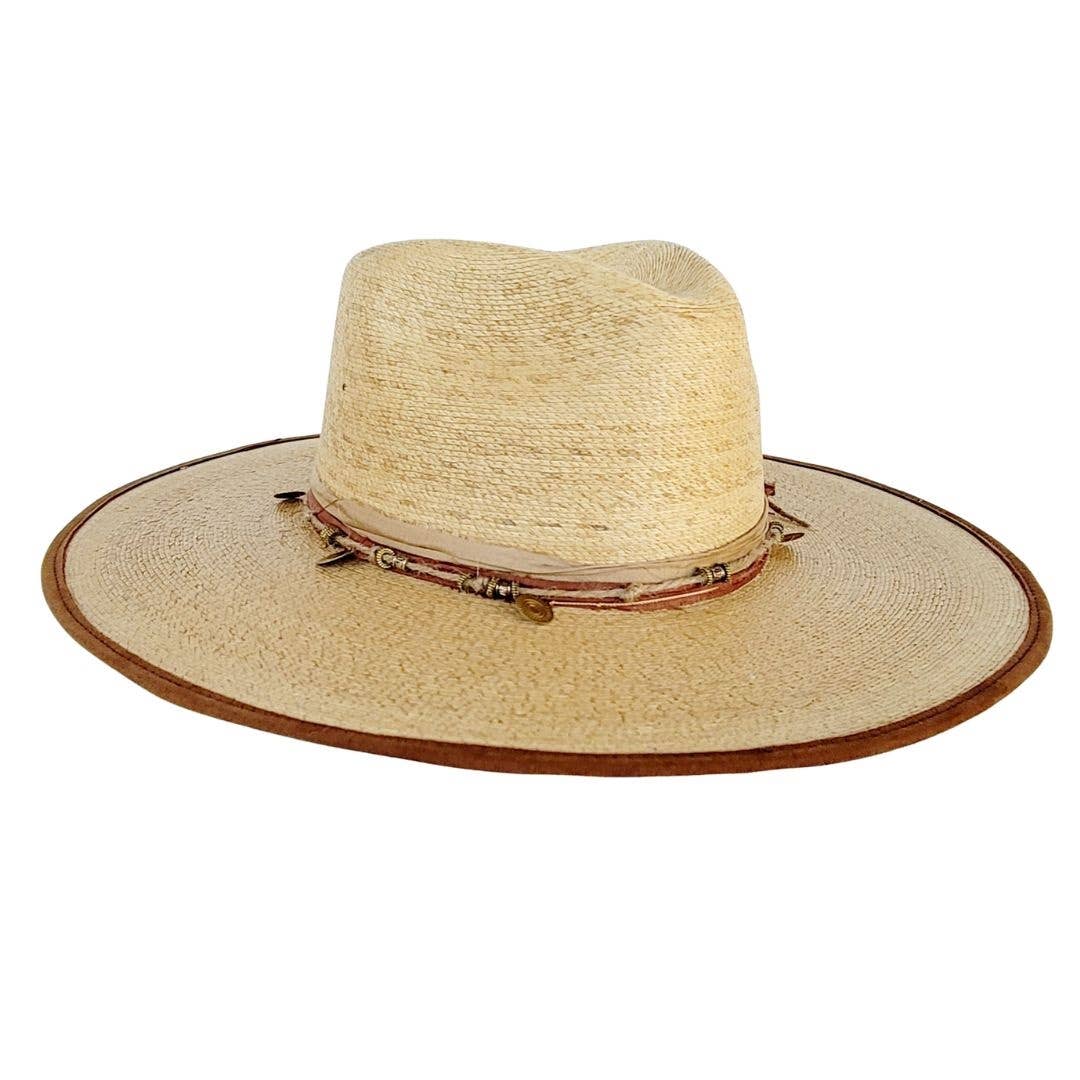 Dutton Straw Indiana Crown Hat - Luxe EQ