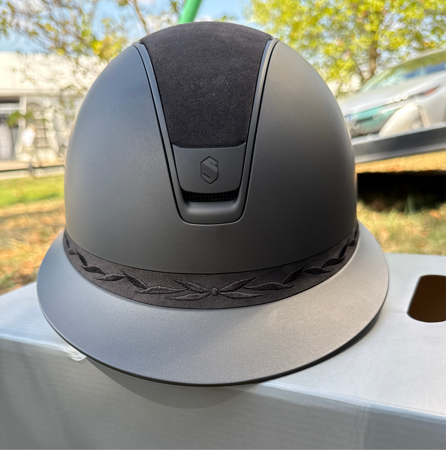 Miss Shield 2.0 Custom Flower Suede Band