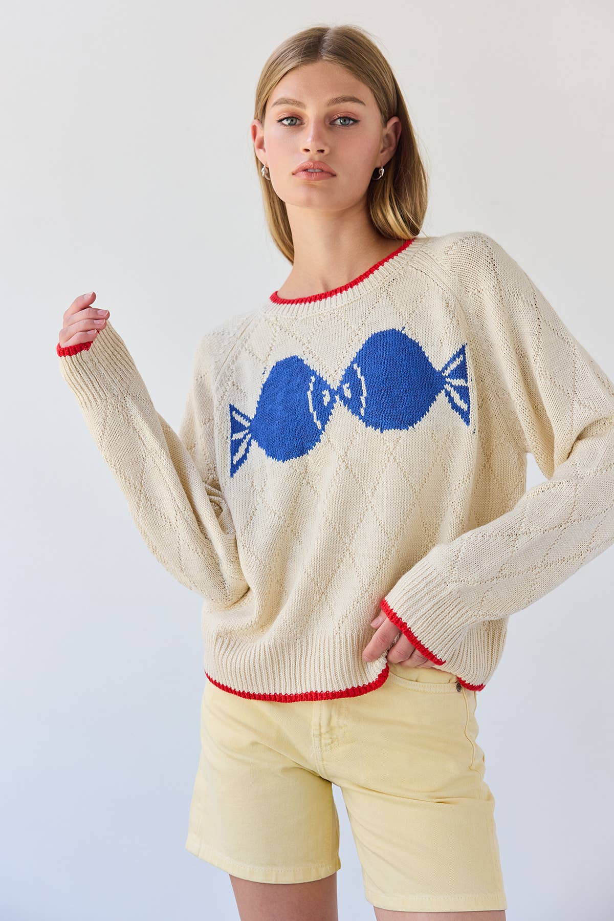 Kissing Fish Sweater - RSW1084 - Luxe EQ