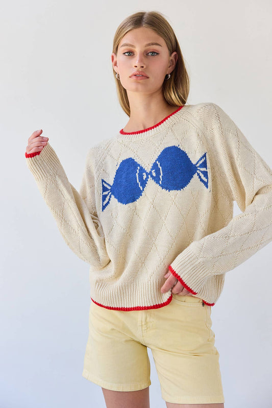 Kissing Fish Sweater - RSW1084 - Luxe EQ