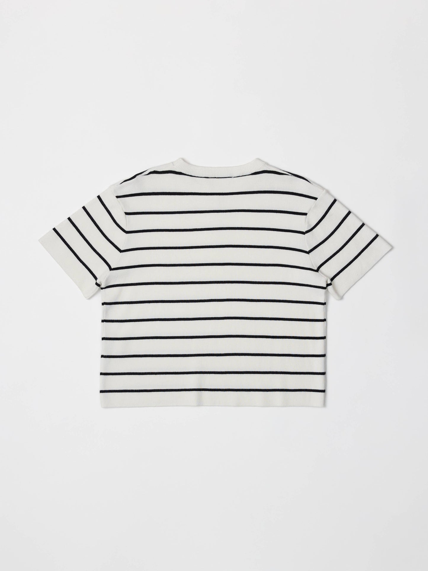 The Sade Top | Striped Boxy T-Shirt - Luxe EQ
