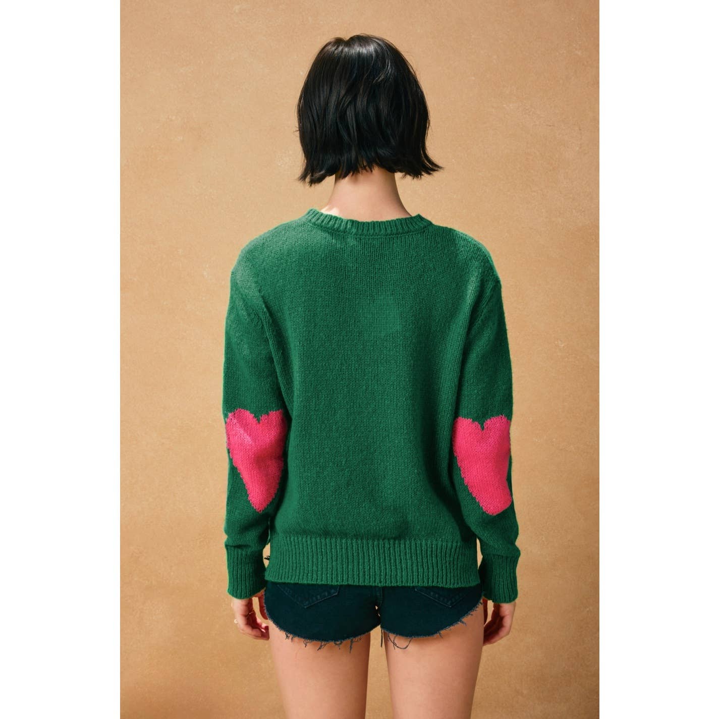 Broken Heart Relaxed Sweater - Luxe EQ