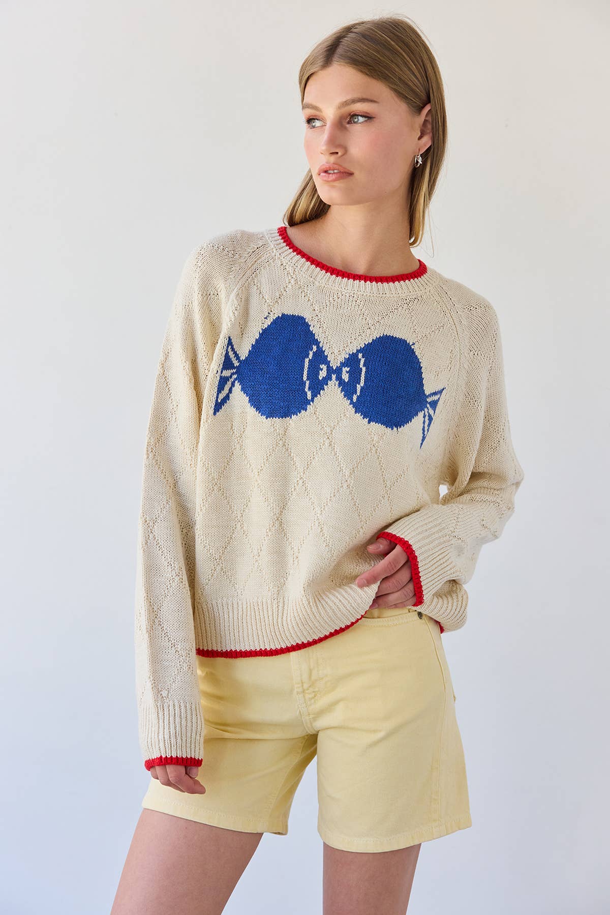 Kissing Fish Sweater - RSW1084 - Luxe EQ