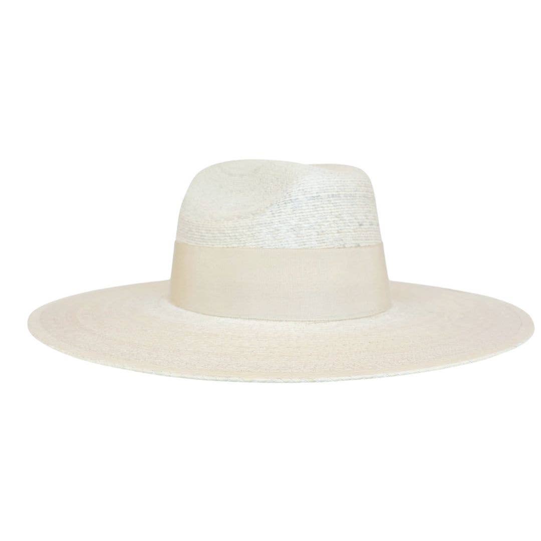 Chloé Straw Truman Crown Hat- Off white - Luxe EQ