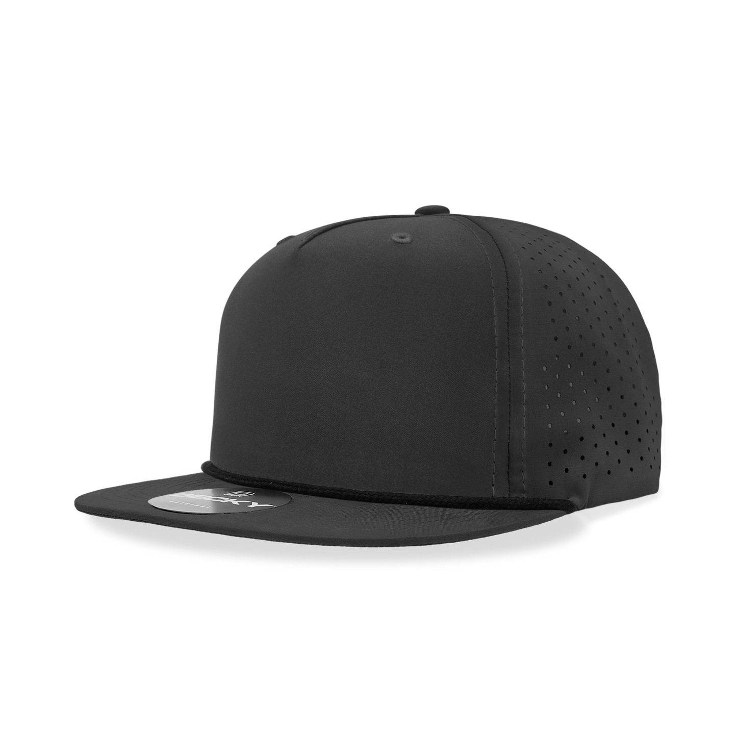Decky 6226 5 Panel High Profile Relaxed Perforated Performance Rope Hat