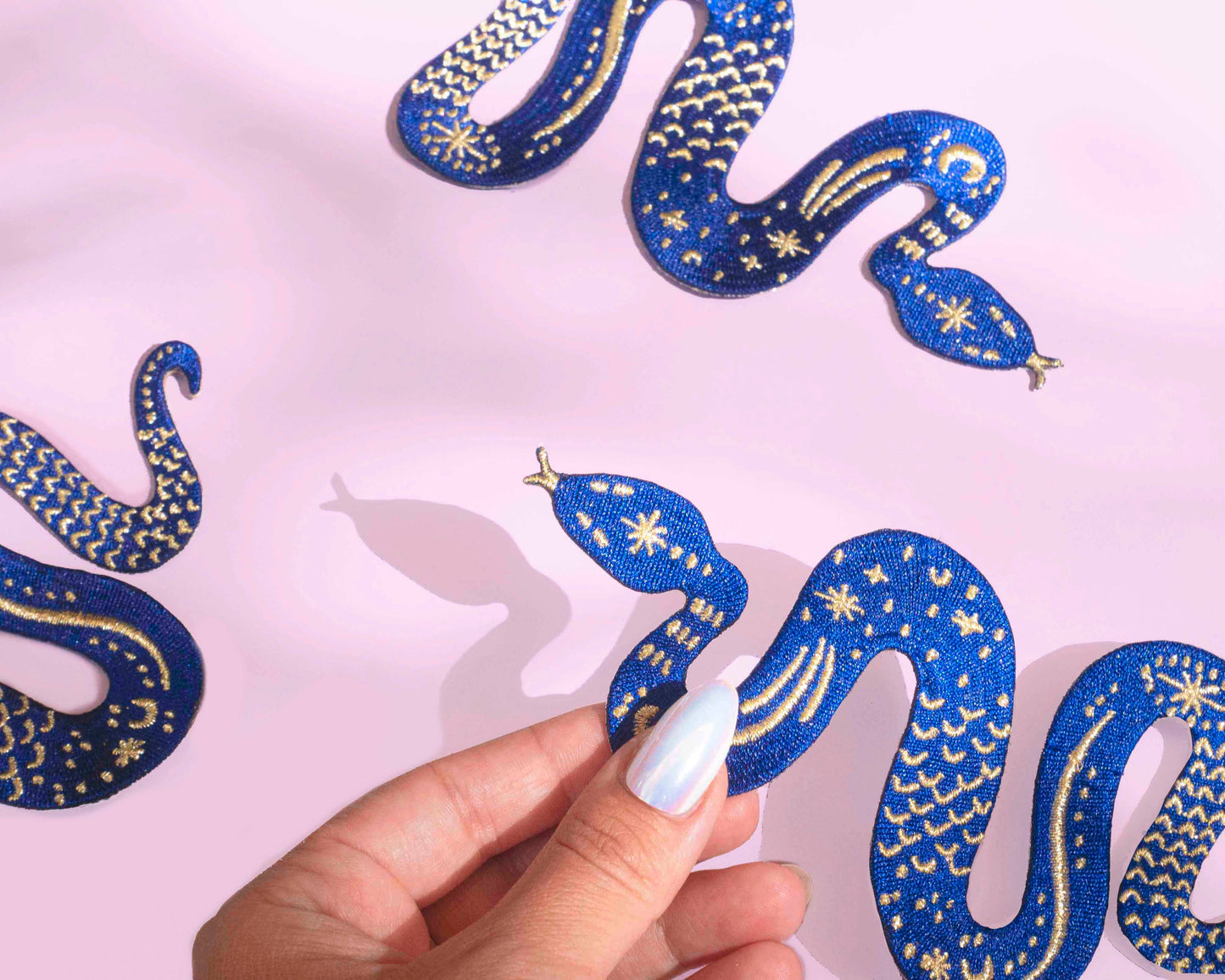 Iron-On Patch Snake XL