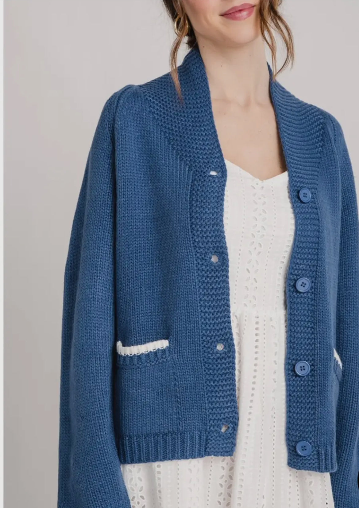 Pink Pineapple Varsity Cardigan - Luxe EQ