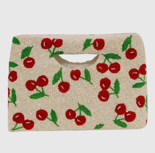 Tiana Designs Fully Beaded Clutch