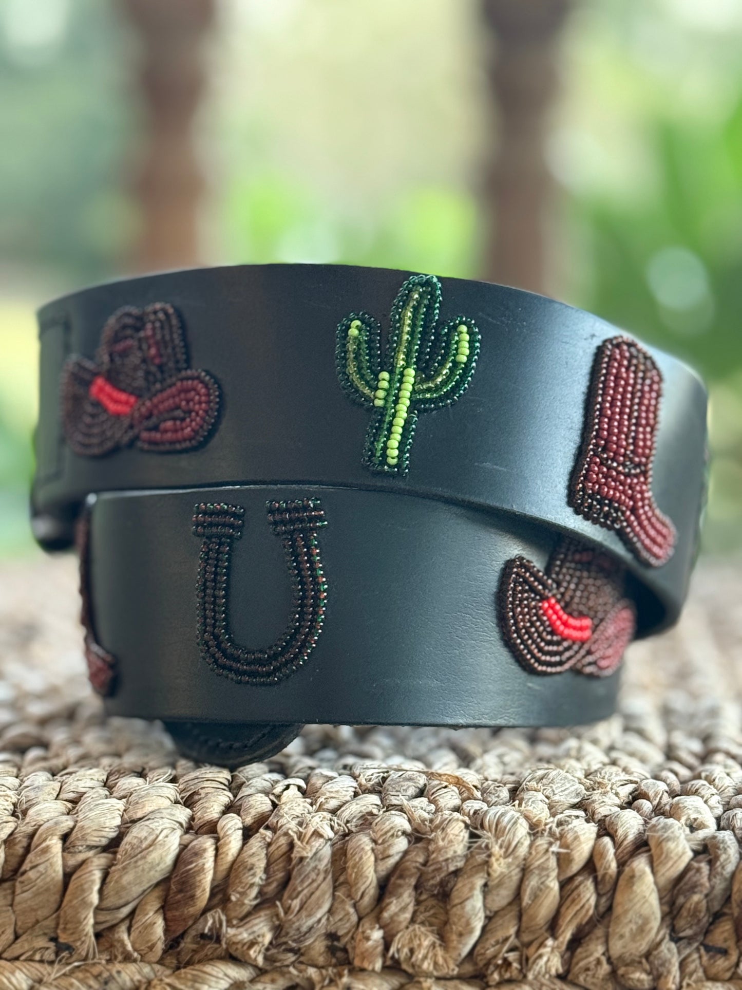 Zinj By Luxe EQ Size Small/Medium Beaded Belts A-M