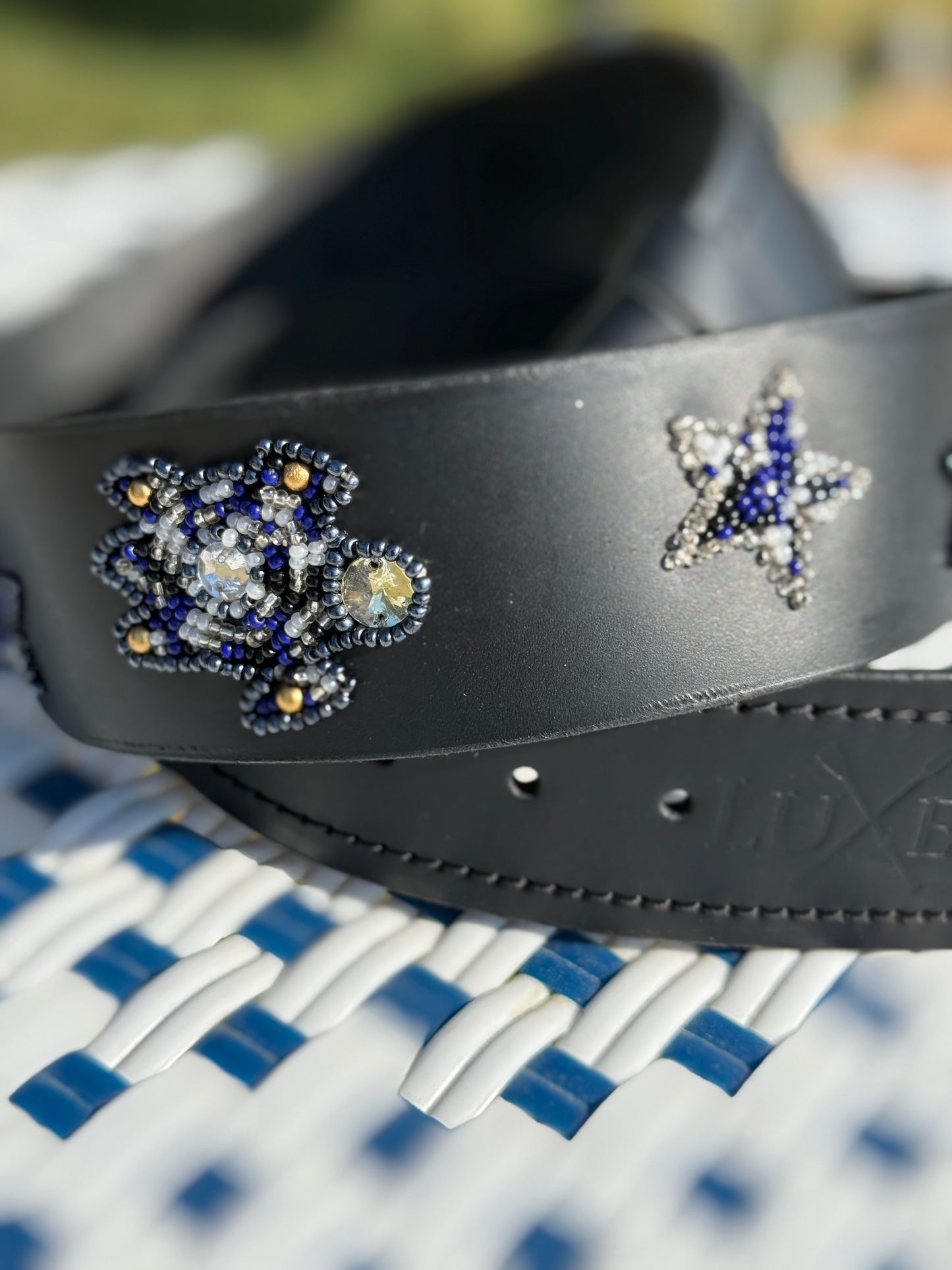 Zinj By Luxe EQ Size Small/Medium Beaded Belts A-M