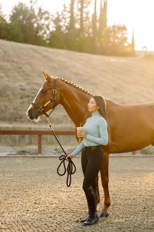 Euphoric Equestrian Aspen  Long Sleeve Turtleneck