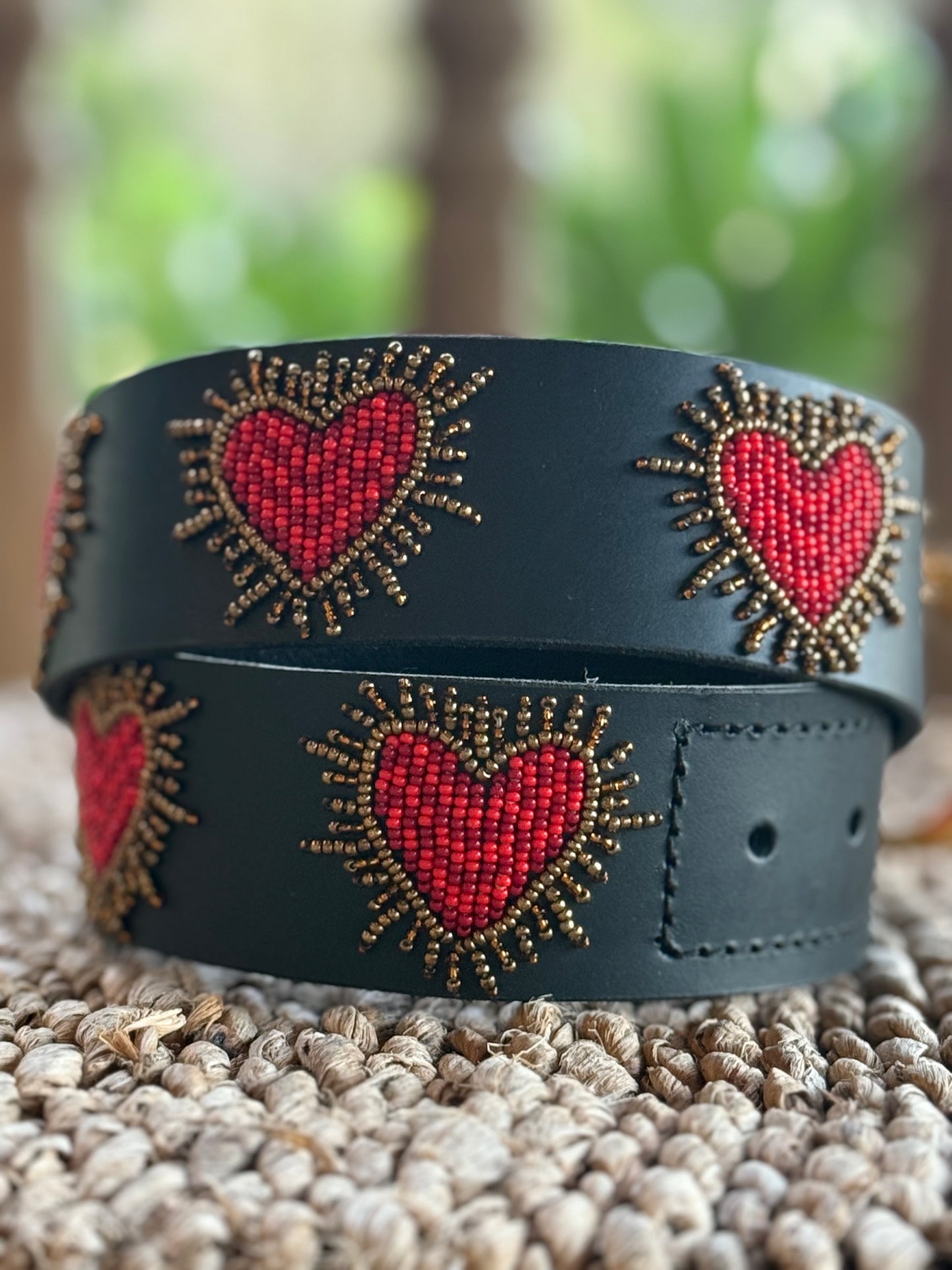 Zinj By Luxe EQ Size Medium Beaded Belts A-M