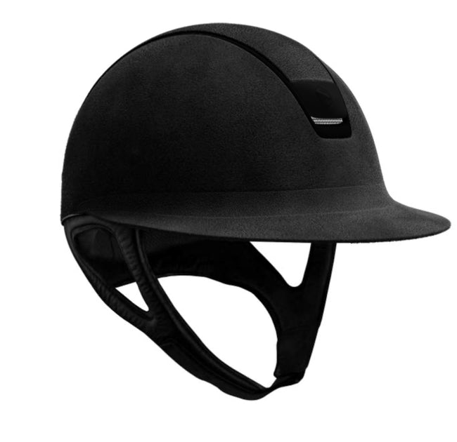 Miss Shield Helmet Shadow Premium Suede Alcantara