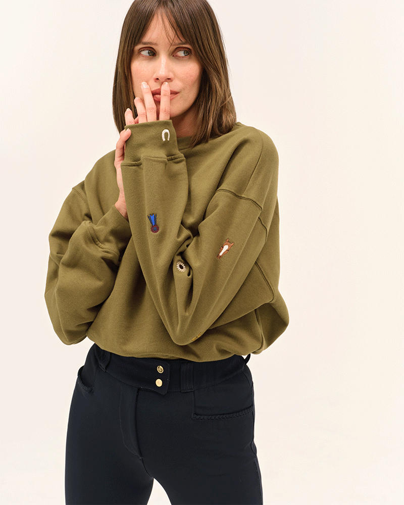 dada sport Birman Cotton Riding Sweatshirt - Luxe EQ