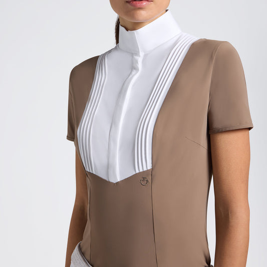 Cavalleria Toscana Women's S/S American Shirt CAD098