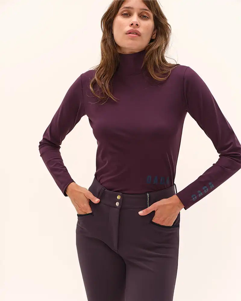 dada sport Consul Funnel Collar Shirt - Luxe EQ