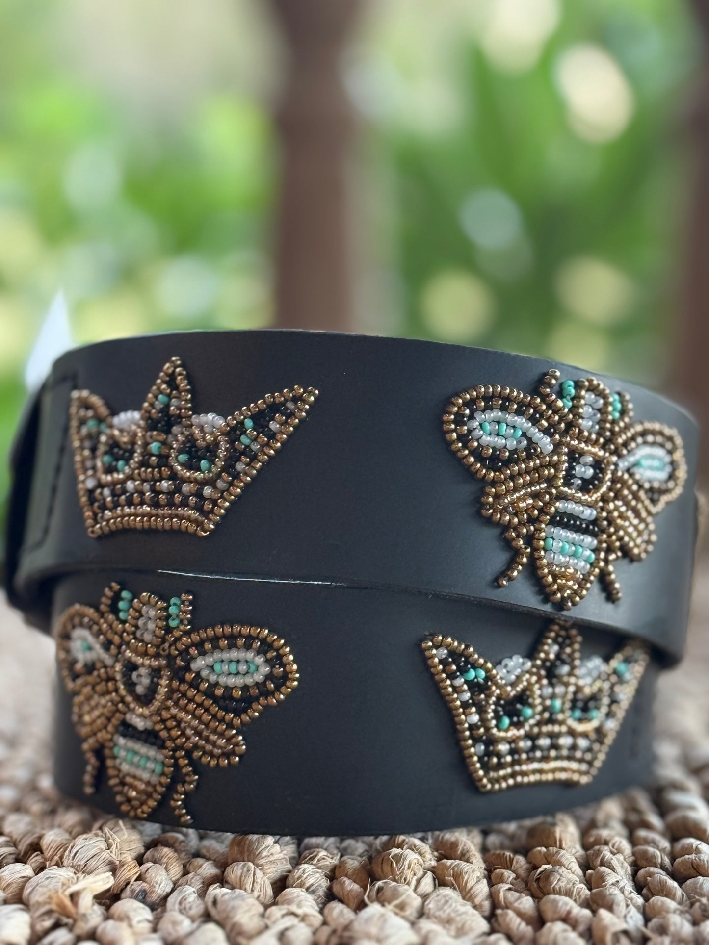 Zinj By Luxe EQ Size Small Beaded Belts A-M