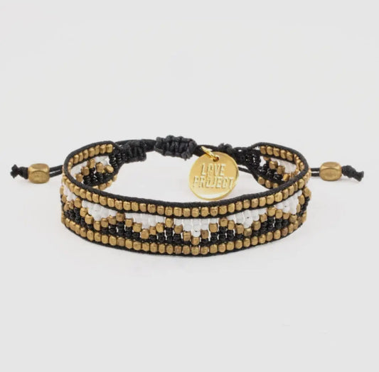 Love is Project Beaded Bracelets