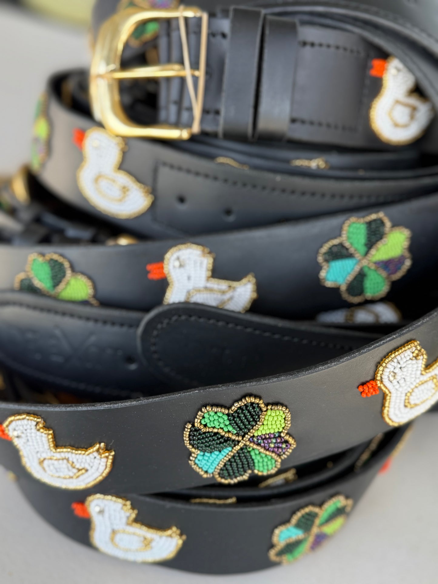 Zinj By Luxe EQ Size Small/Medium Beaded Belts A-M