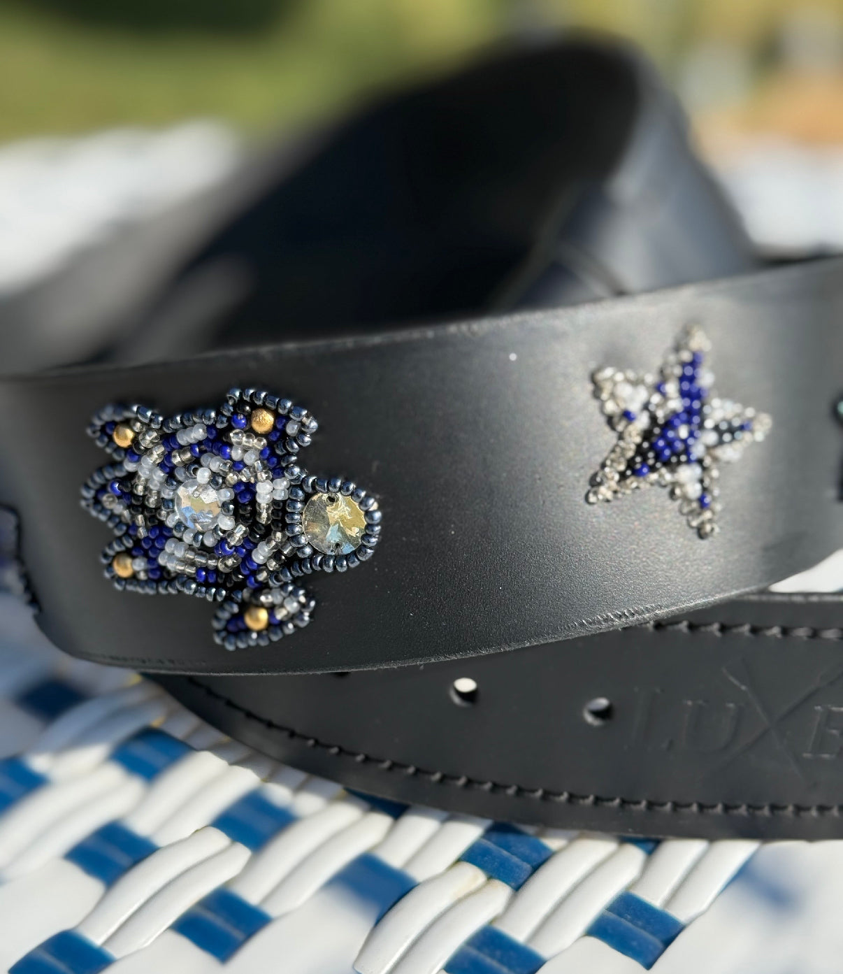 Zinj By Luxe EQ Size Small Beaded Belts N-Z