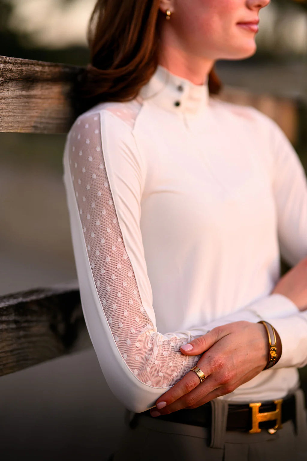 Euphoric Equestrian Palm Beach Competition Shirt - Luxe EQ