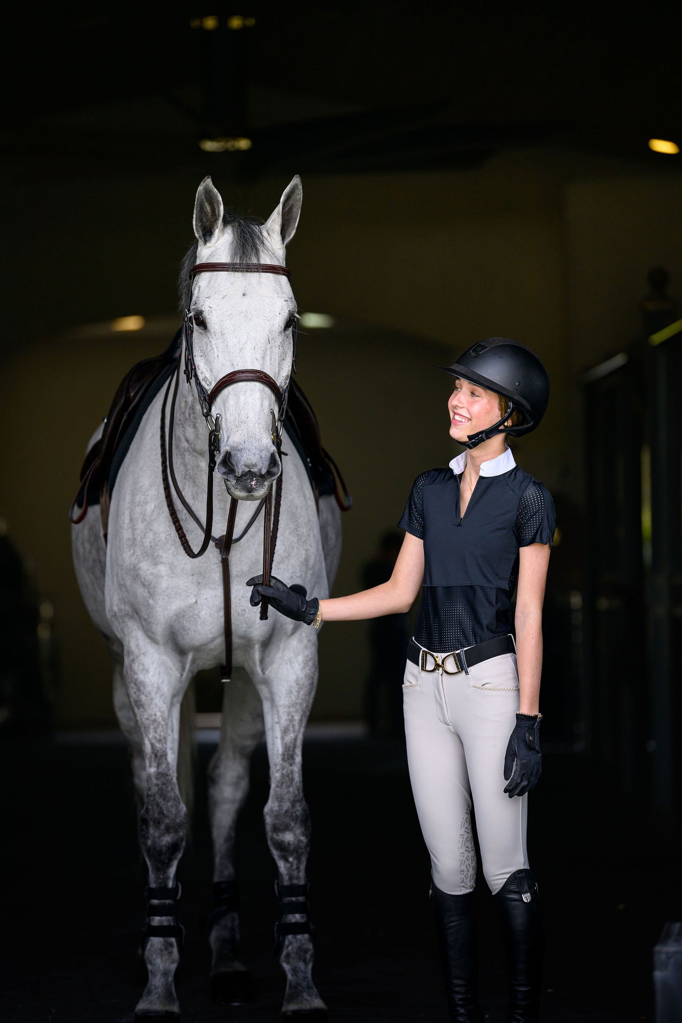Euphoric Equestrian Grace Short Sleeve Competition Shirt - Luxe EQ