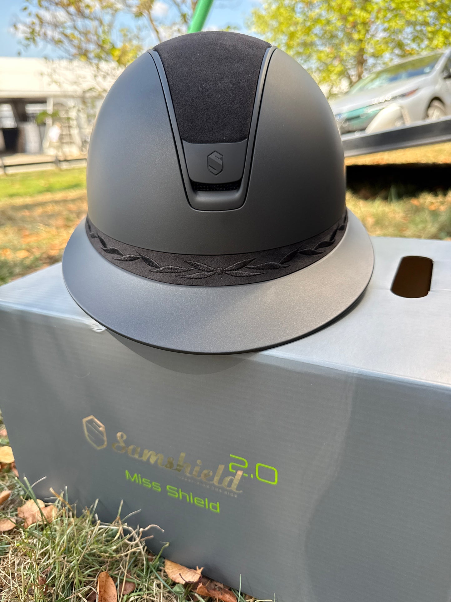 Miss Shield 2.0 Custom Flower Suede Band