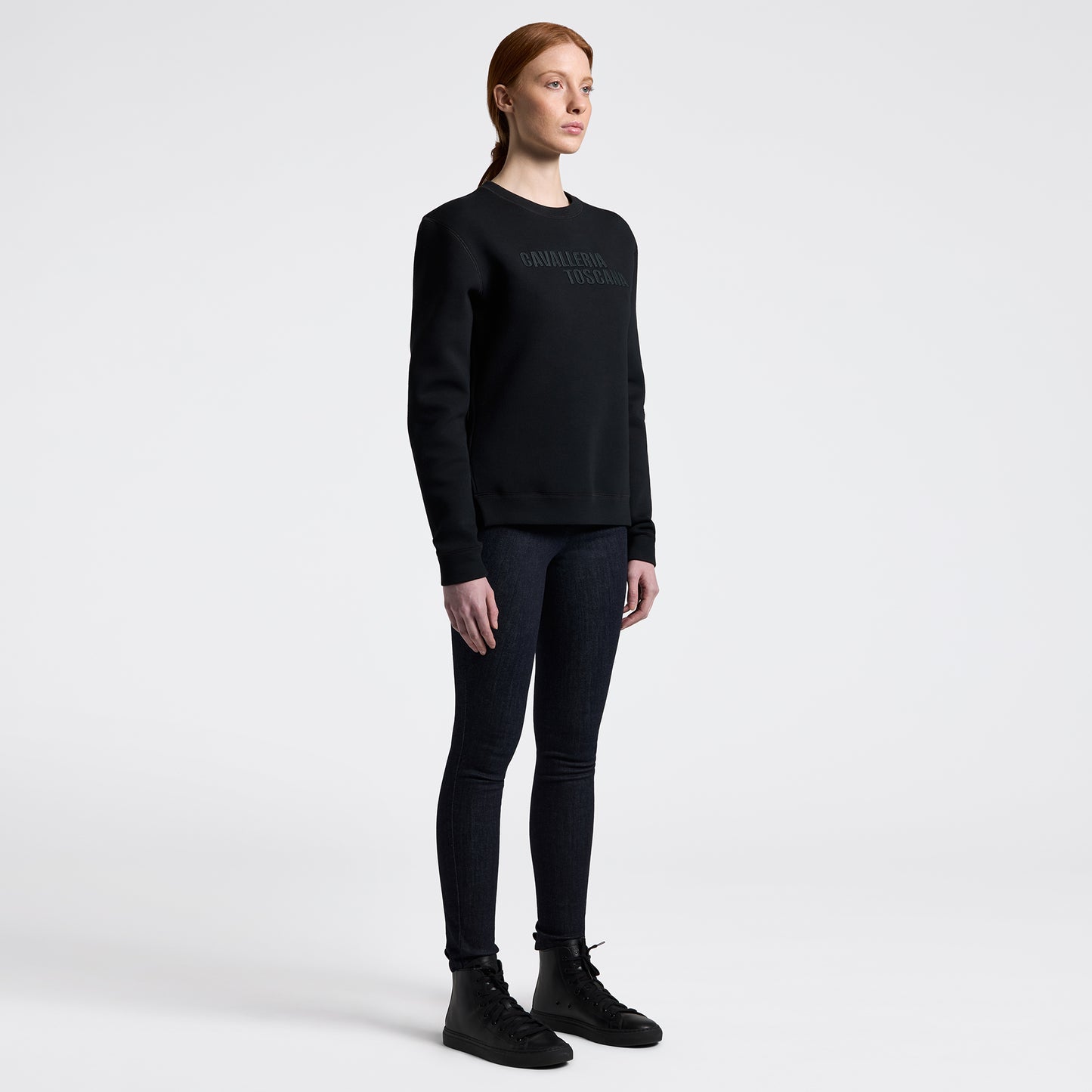 Cavalleria Toscana FED132 CT Cotton Crew Neck - Luxe EQ