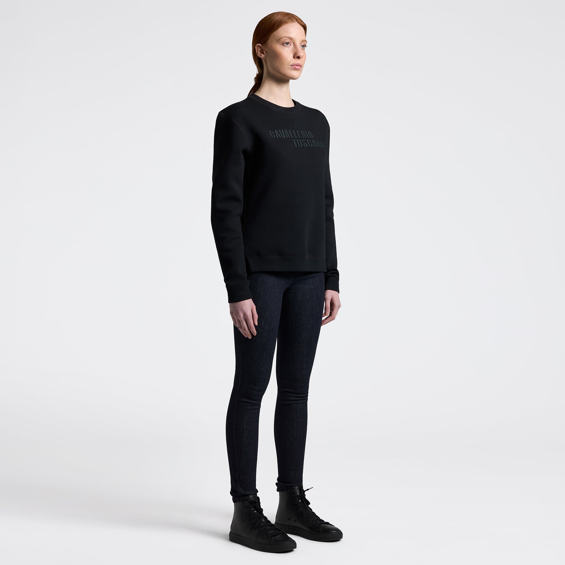 Cavalleria Toscana FED132 CT Cotton Crew Neck - Luxe EQ