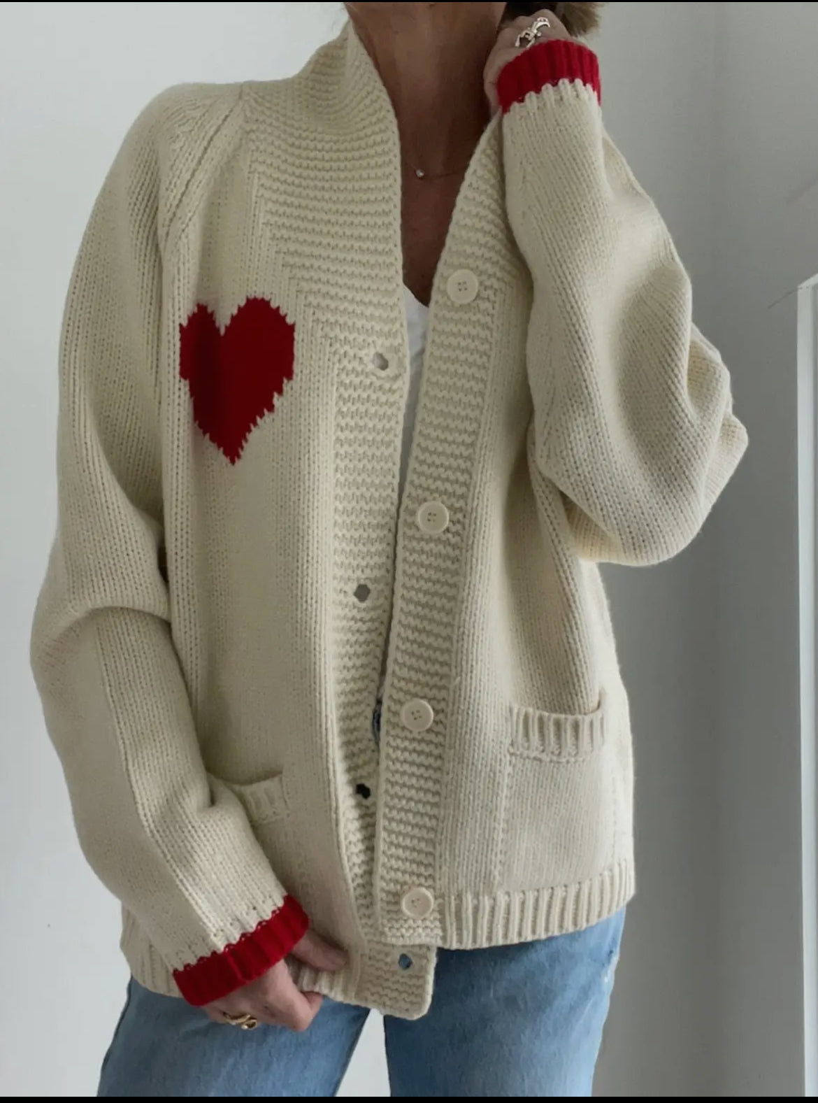 Pink Pineapple Varsity Cardigan - Luxe EQ