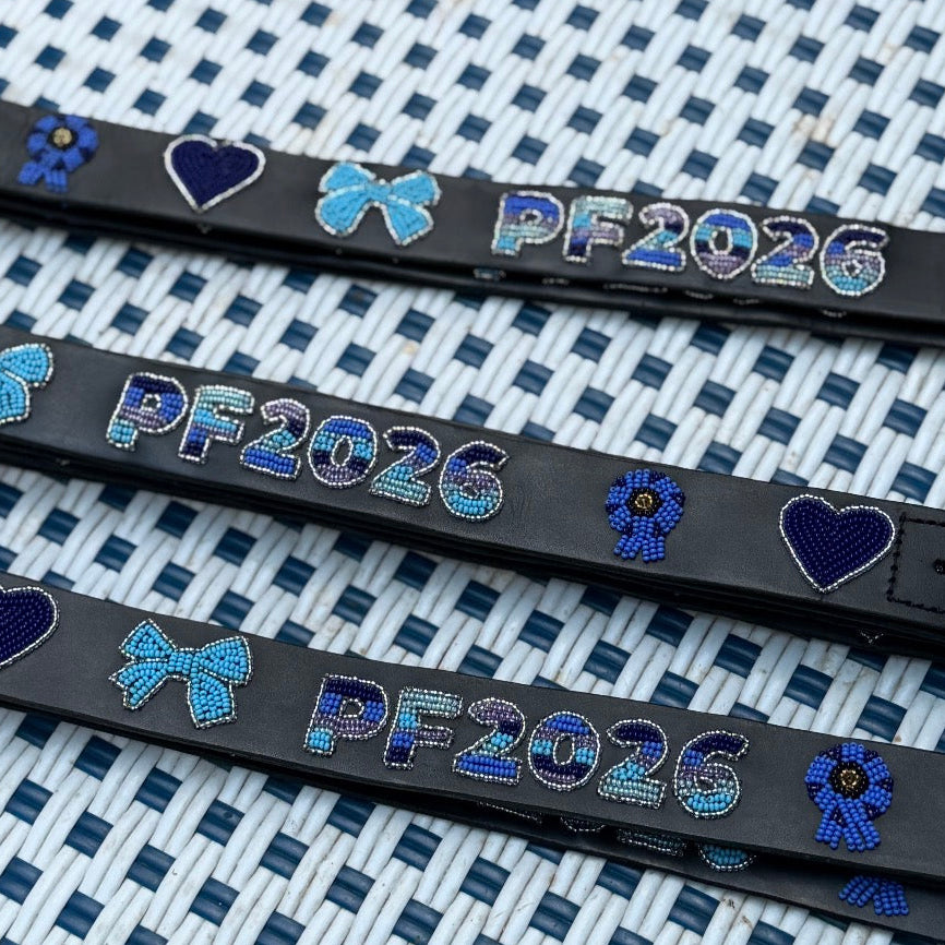 Luxe Lucky Belts by Zinj Horse Show Collection - Luxe EQ