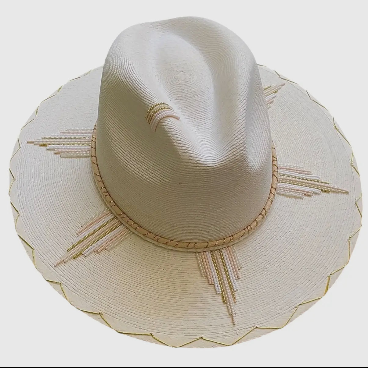 Chisme Rayos Beaded Hat - Luxe EQ