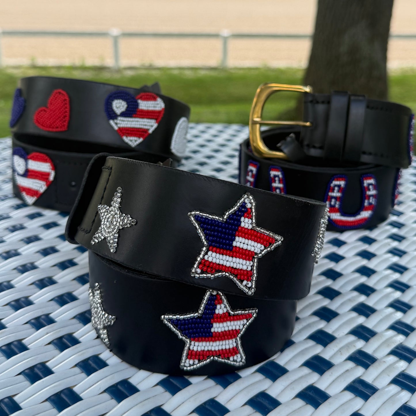 Luxe Lucky Belts by Zinj USA and Flag Collection - Luxe EQ