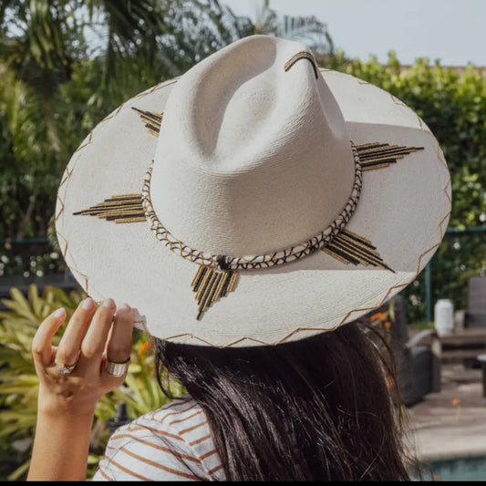 Chisme Rayos Beaded Hat - Luxe EQ