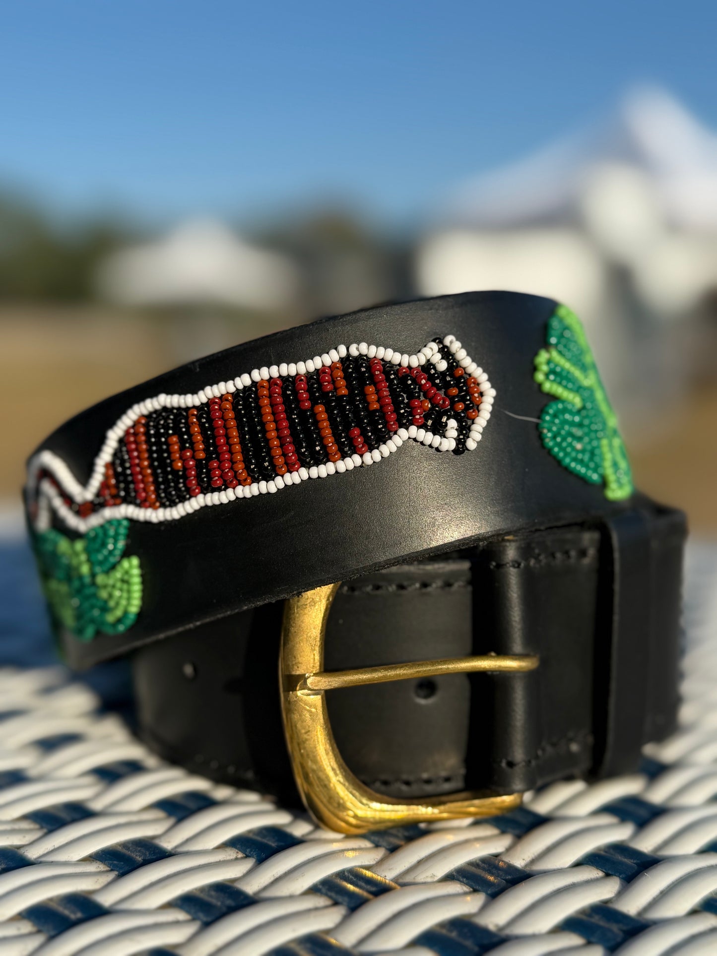 Zinj by Luxe Eq Belts Tiger Collection
