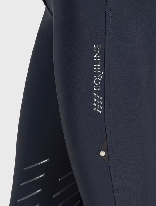 Equiline Women's B-Ash Knee Grip Breeches With Crystals - Luxe EQ