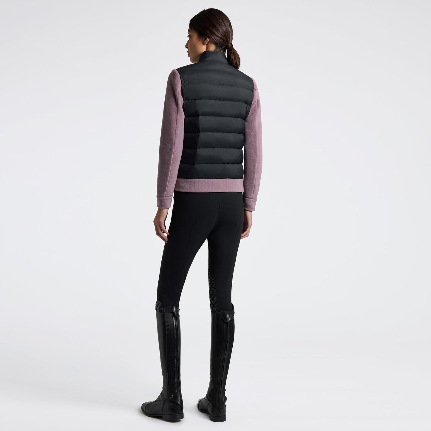 Cavalleria Toscana GID318 Hybrid Puffer/Tech Fleece Jacket
