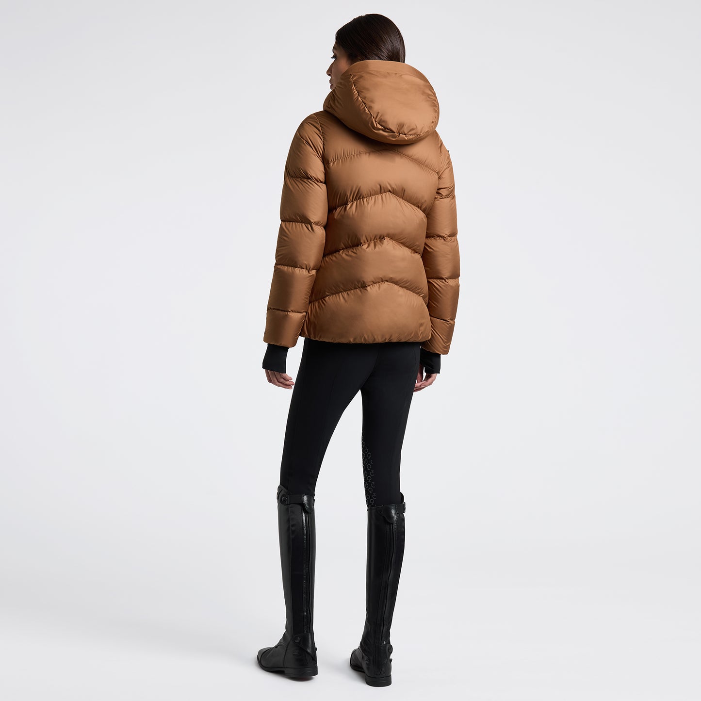 Cavalleria Toscana GID319 Ladies Hooded Down Padded Coat