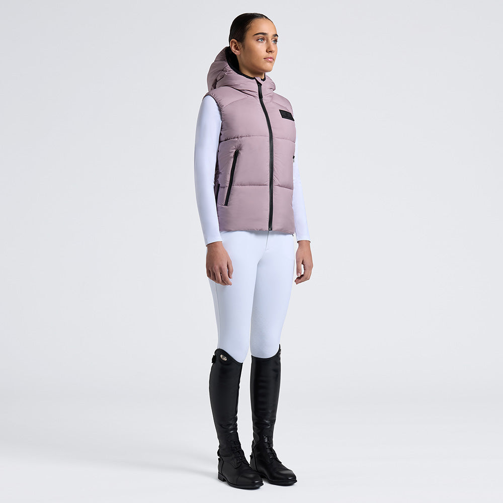 Cavalleria Toscana GLK031 Girls's Nylon Puffer Vest
