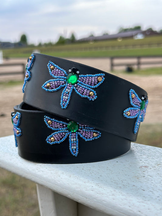 Zinj by Luxe Eq Belts Dragon Fly Collection