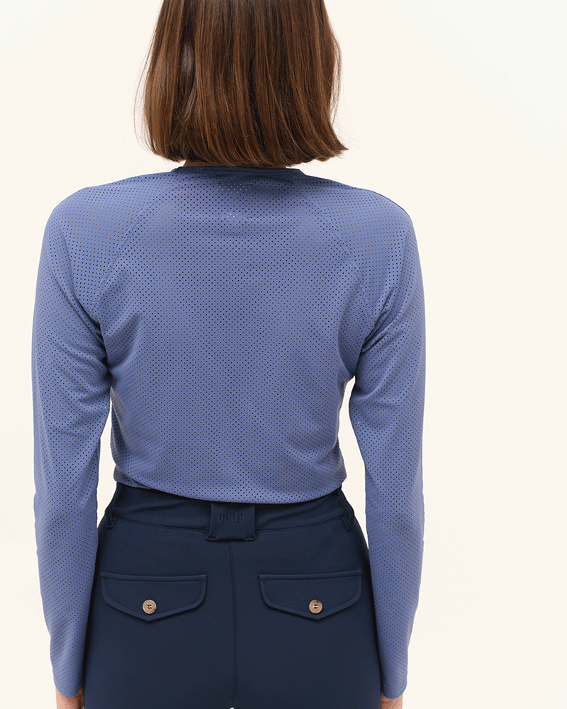 dada sport Jazz Microperforated LS Schooling Shirt