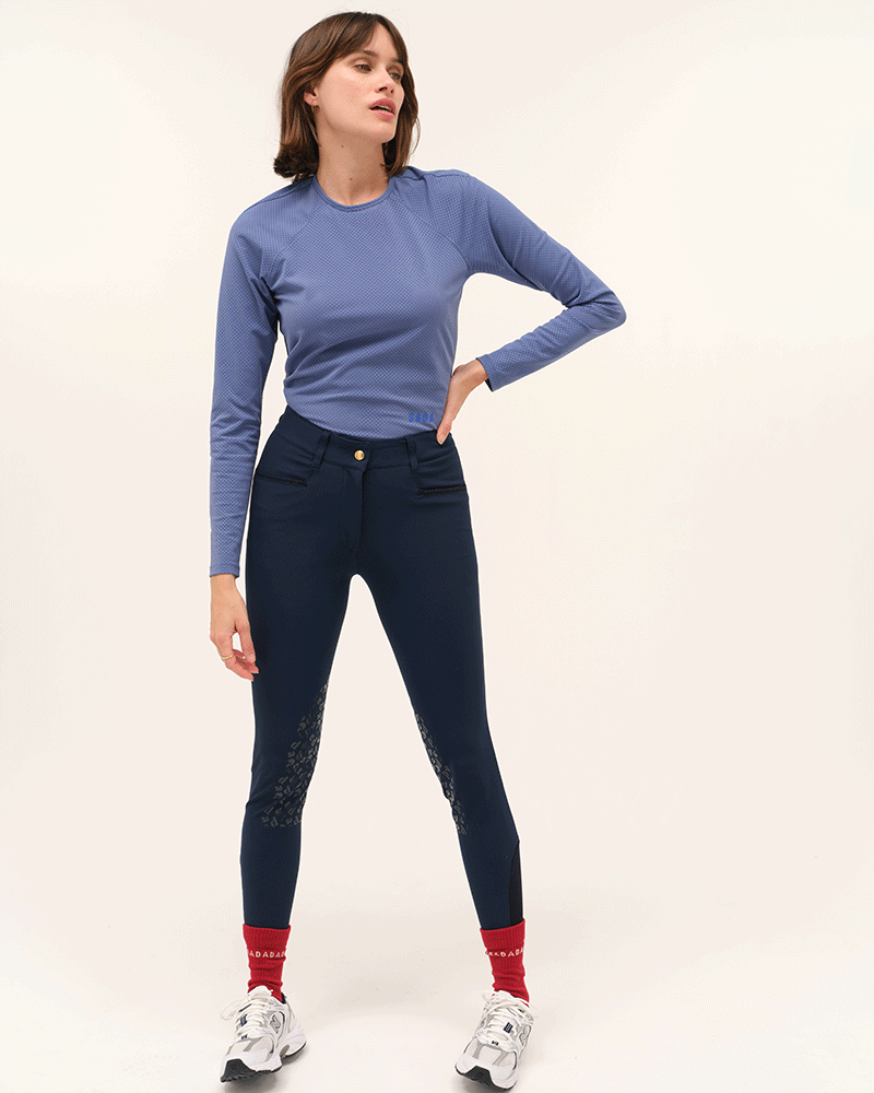 dada sport Jazz Microperforated LS Schooling Shirt