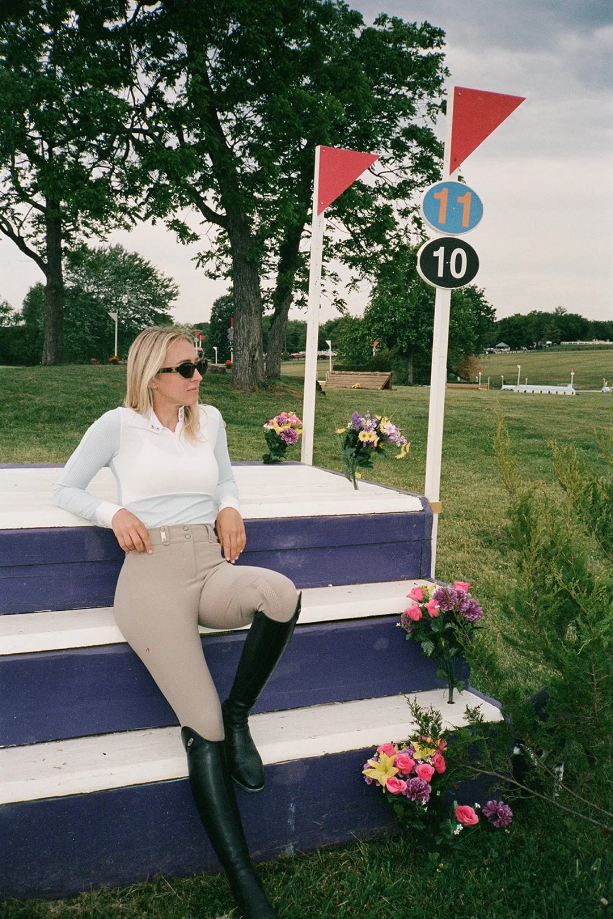 Euphoric Equestrian Kloud 9 Competition Shirt - Luxe EQ