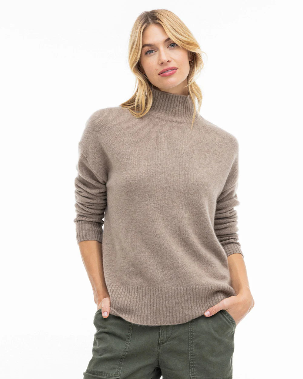 Pura Cashmere Oversized Cashmere Pullover